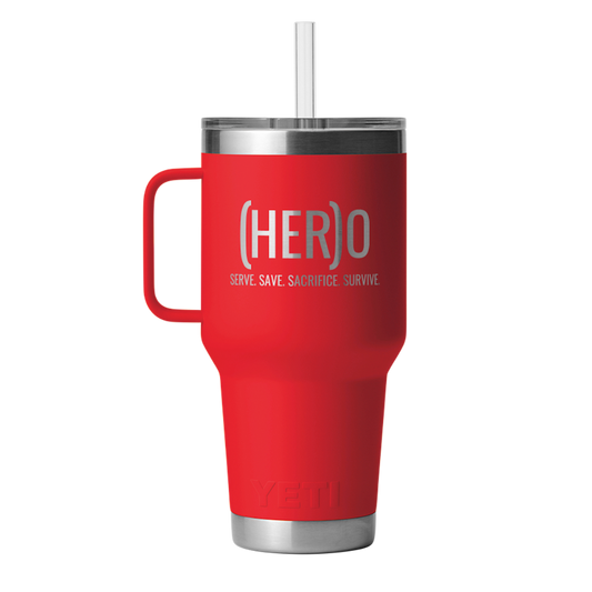 (HER)O™ - YETI Rambler w/ Straw